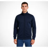 Lightweight Sport Jacket for Men & Women – Durable Polyester-Spandex, Mesh Lining, Full Zip, Zipped Pockets, Reflective Details, Custom Branding, Athletic Fit, Water-Resistant, All Sizes, Machine Wash